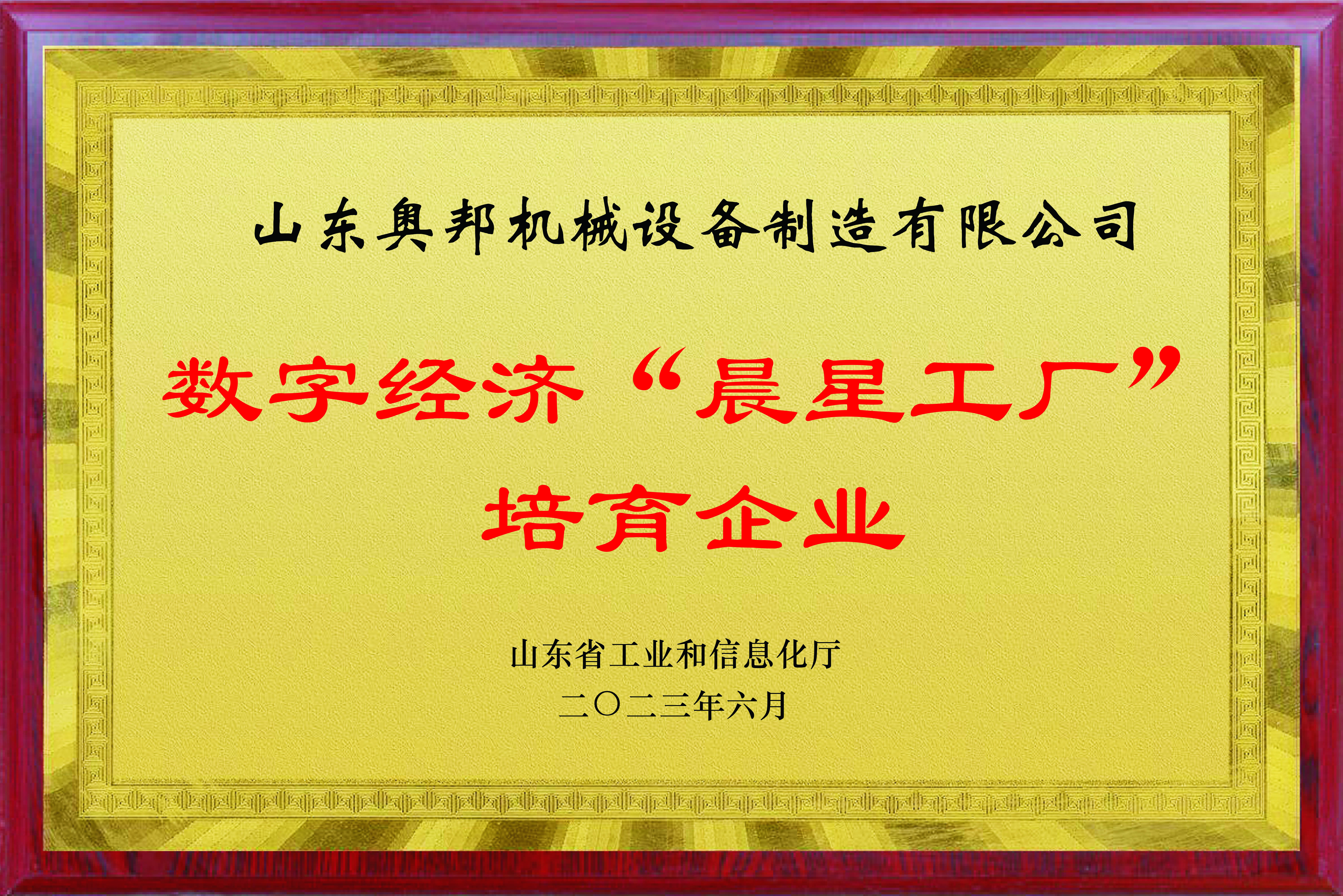 數(shù)字經(jīng)濟(jì)“晨星工廠”培育企業(yè)